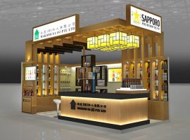 Lazerinis akrilo prekybos šou